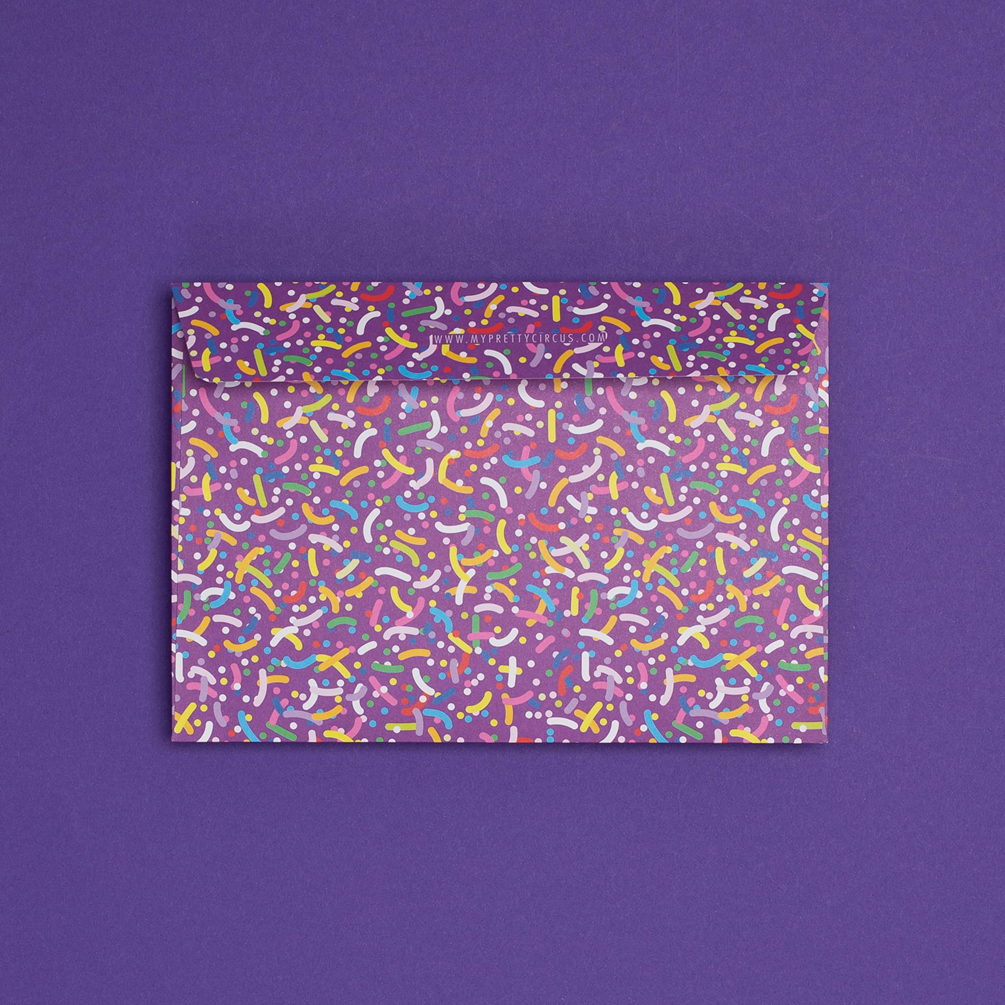 Briefumschläge "Streusel" - Set mit 8 Kuverts in DIN C6