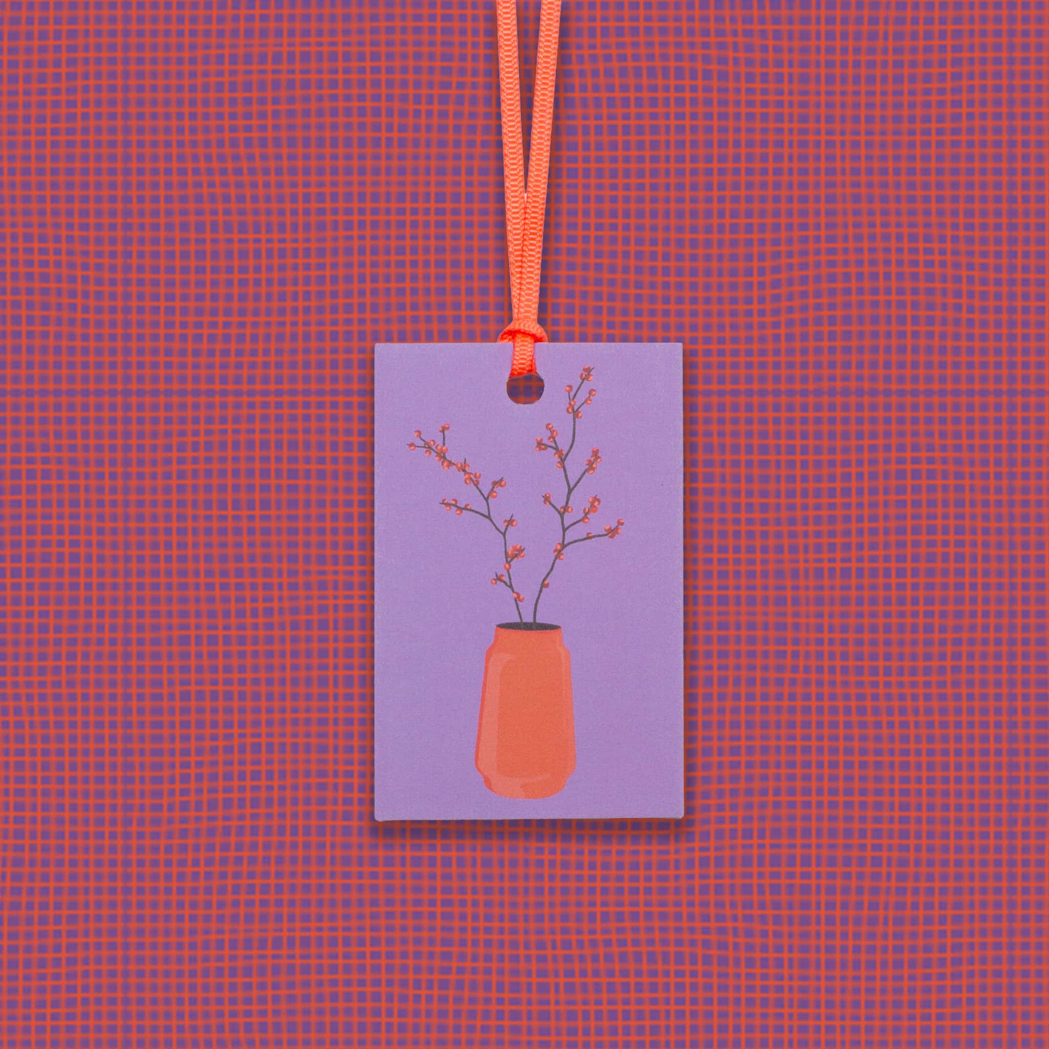 Geschenkanhänger "Ilex" - 5er Set