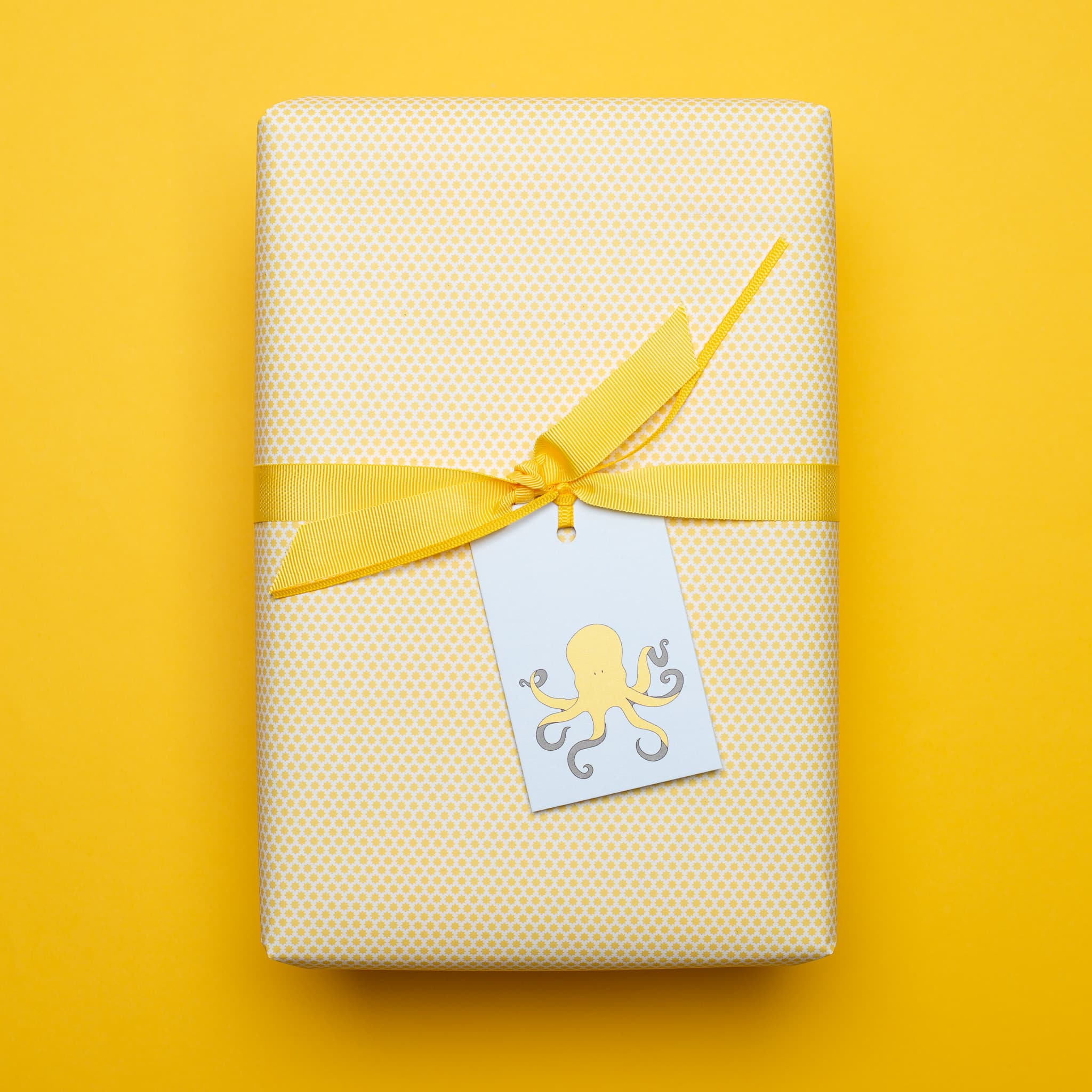 Geschenkband Sonnengelb - 16mm x 5m