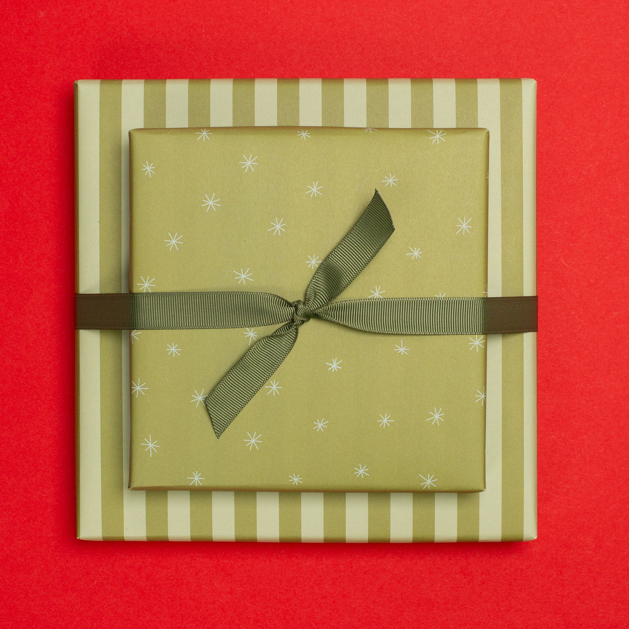 Geschenkpapier Sterne & Streifen