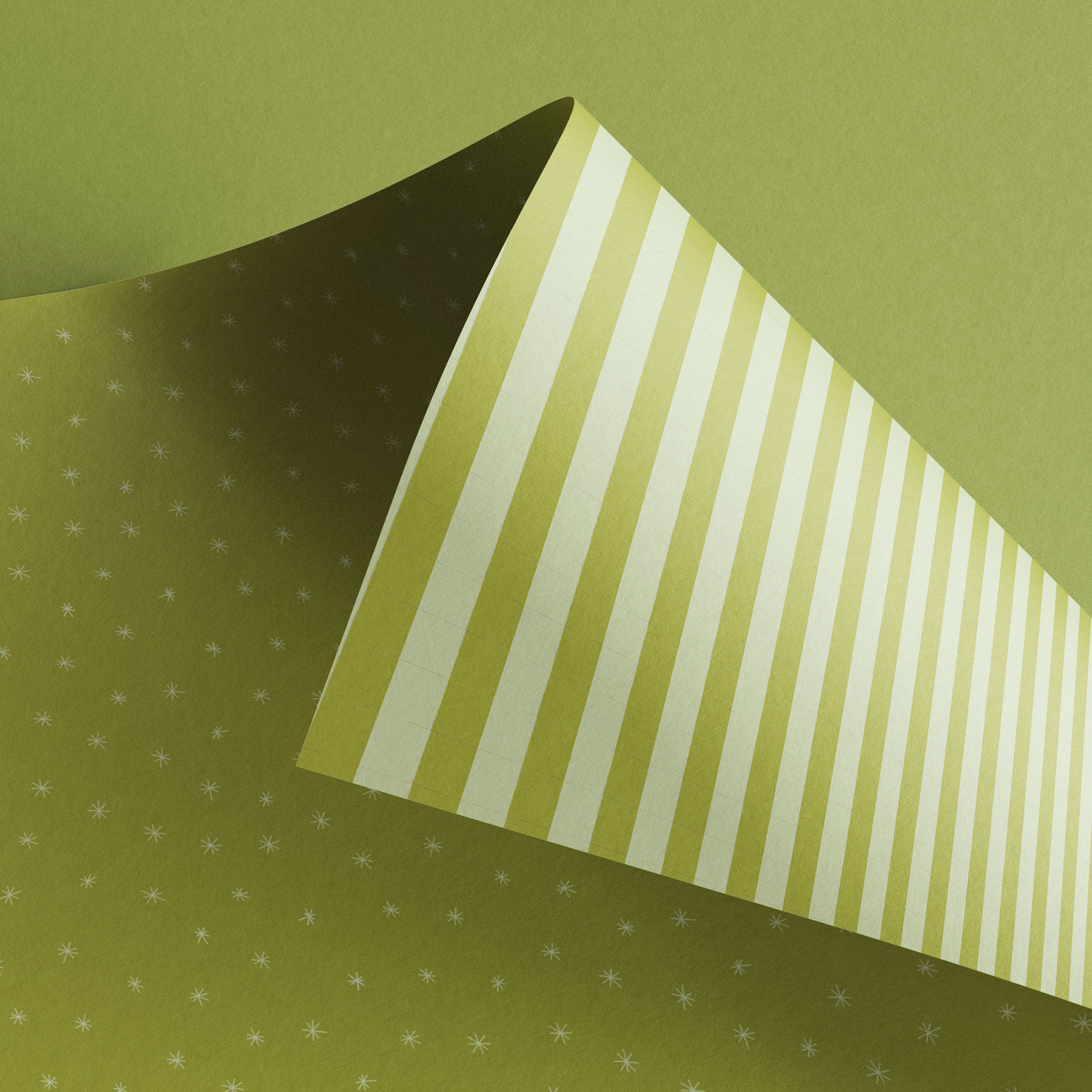 Geschenkpapier Sterne & Streifen