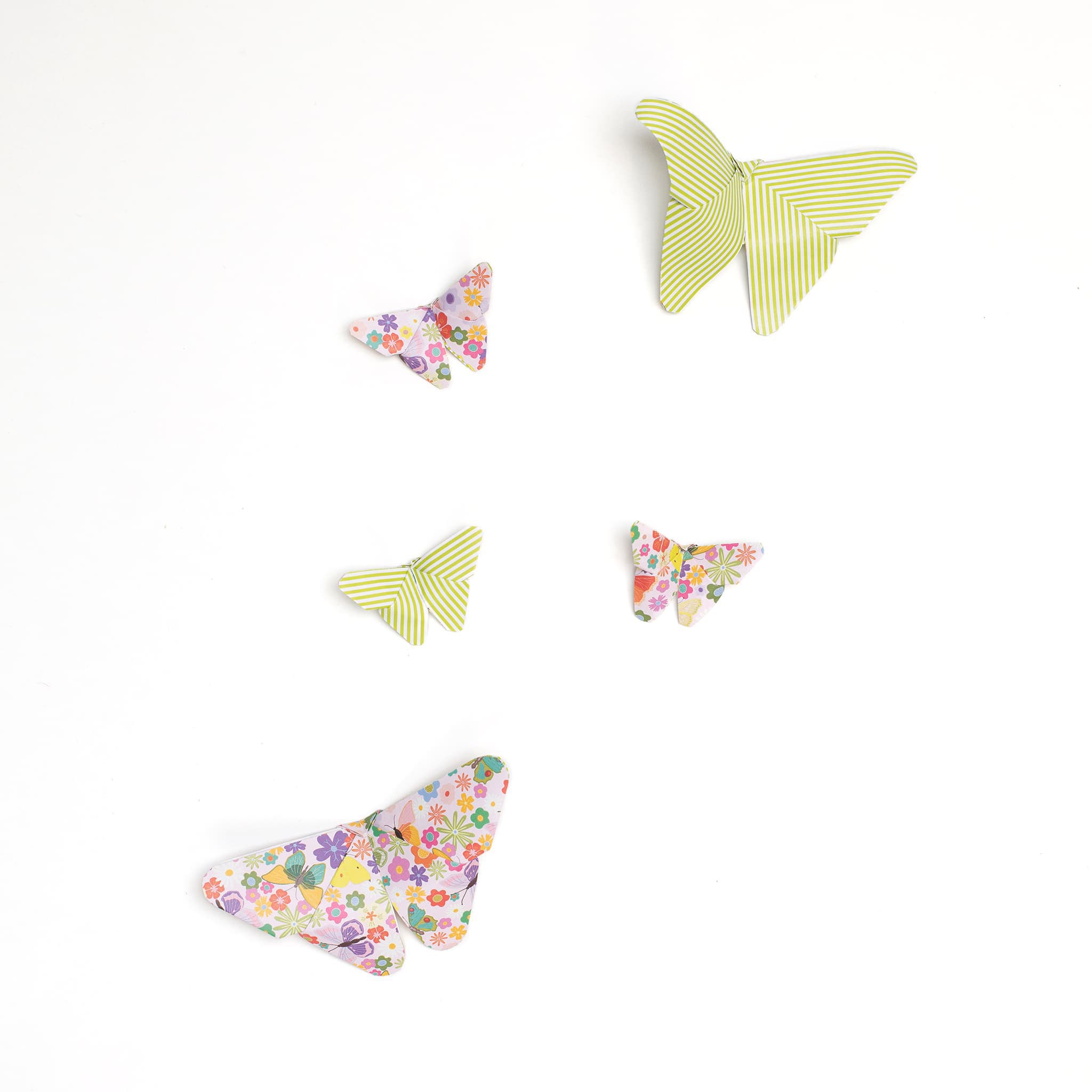 Origami Papier "Blumenwiese"