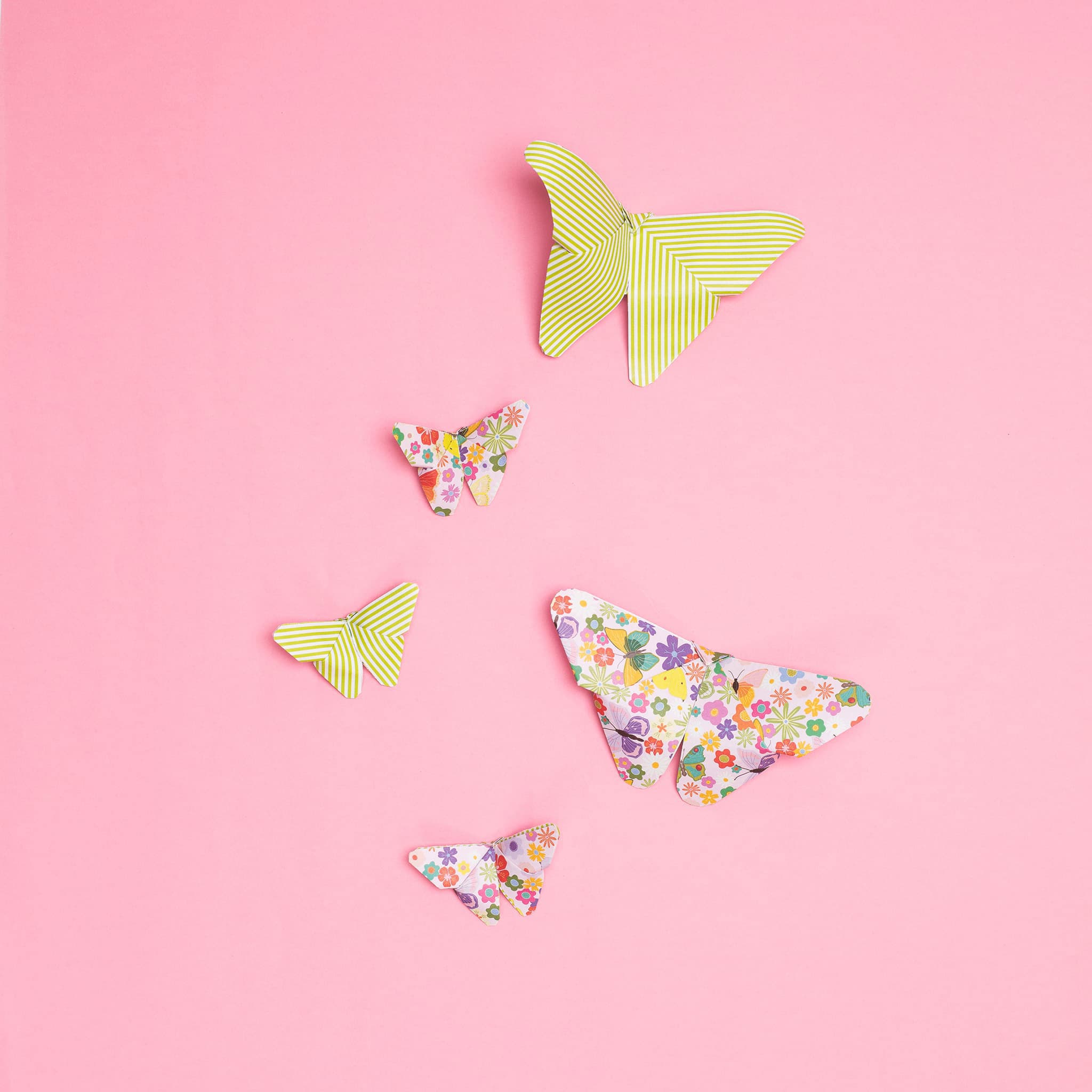 Origami Papier "Blumenwiese"