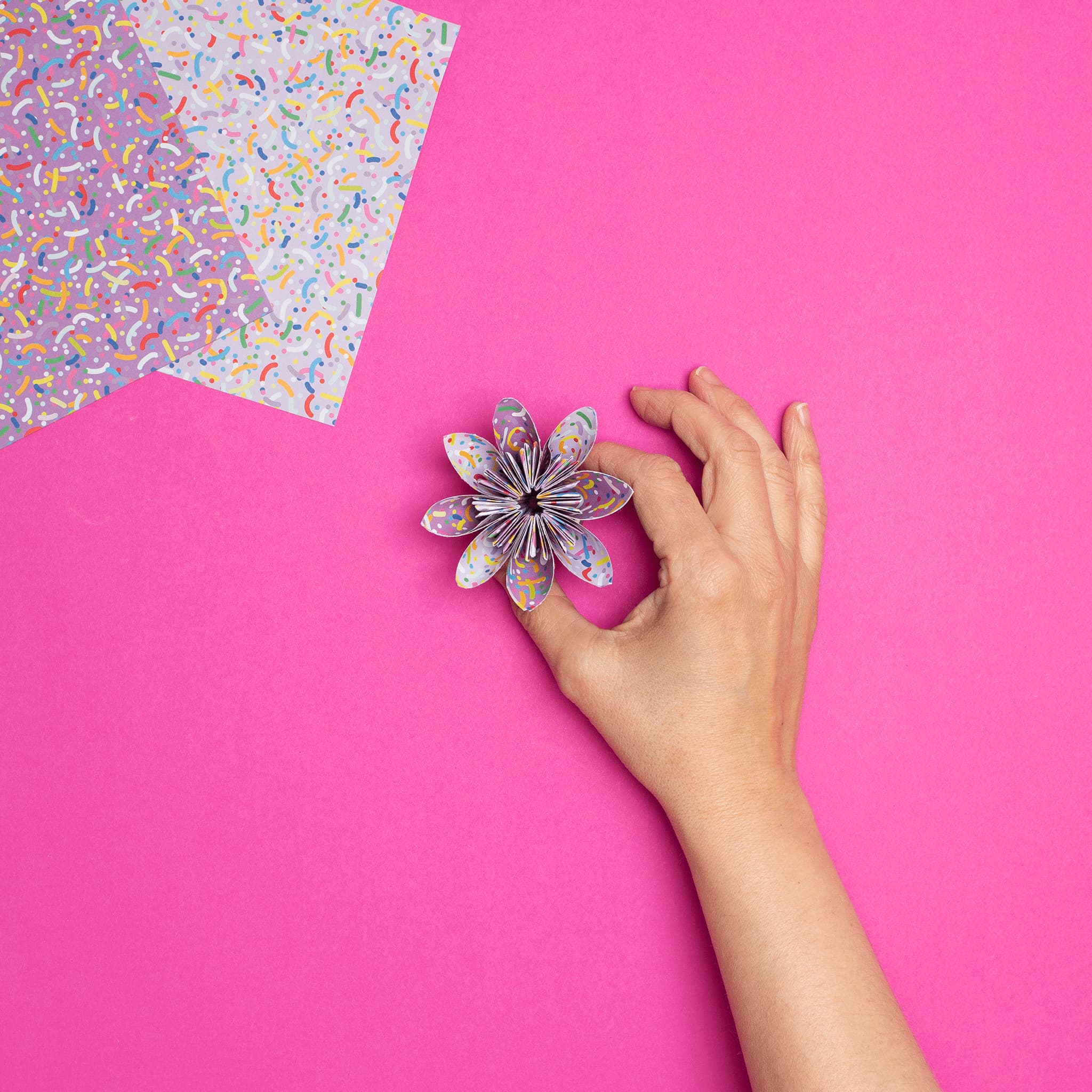 Origami Papier "Streusel"