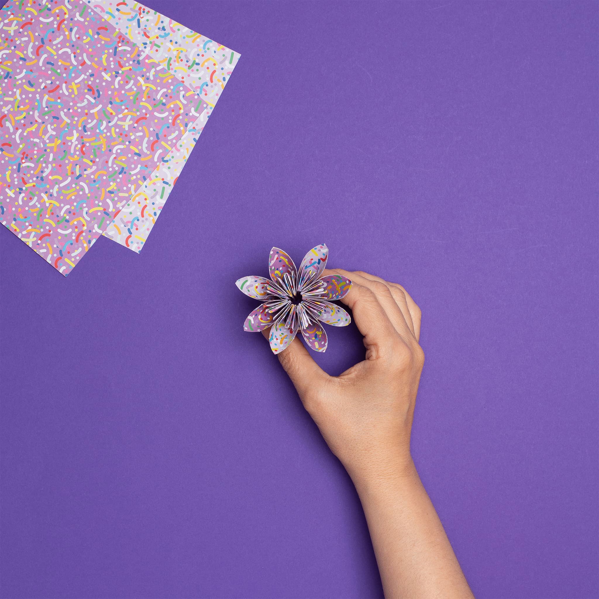 Origami Papier "Streusel"