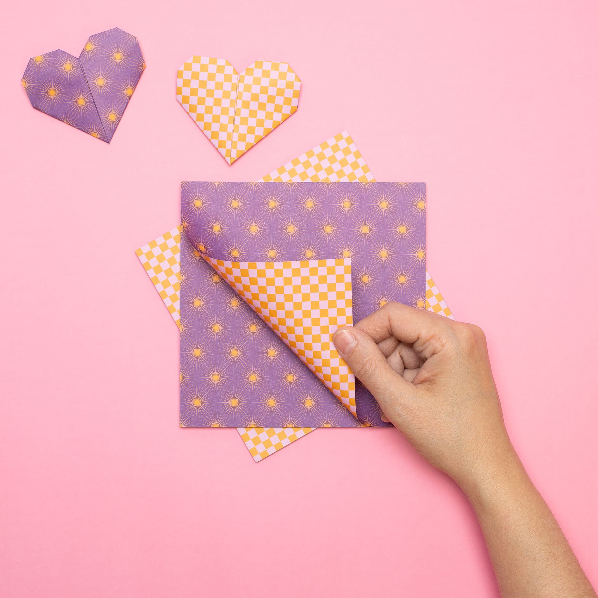 Origami Papier "Sonnen"