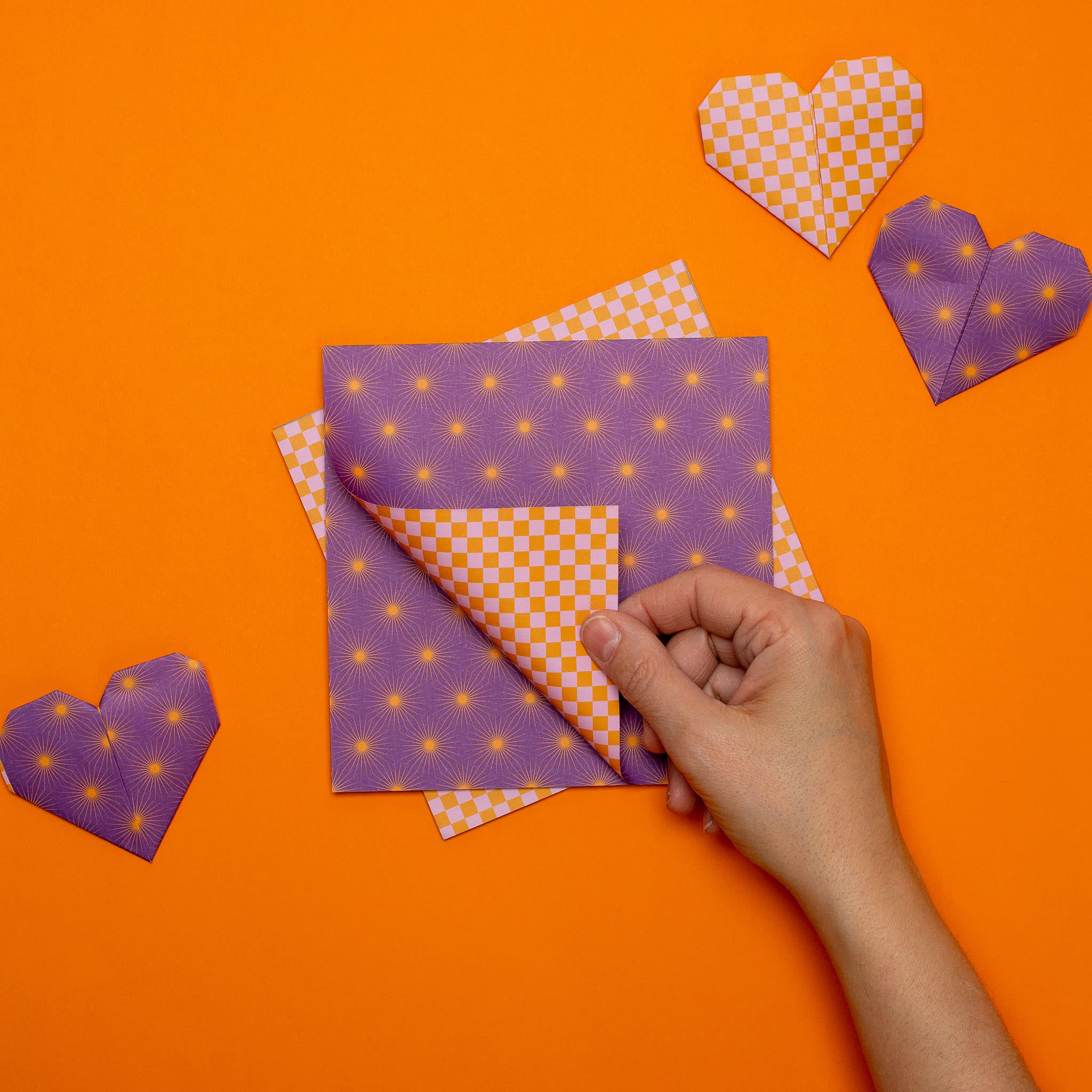 Origami Papier "Sonnen"