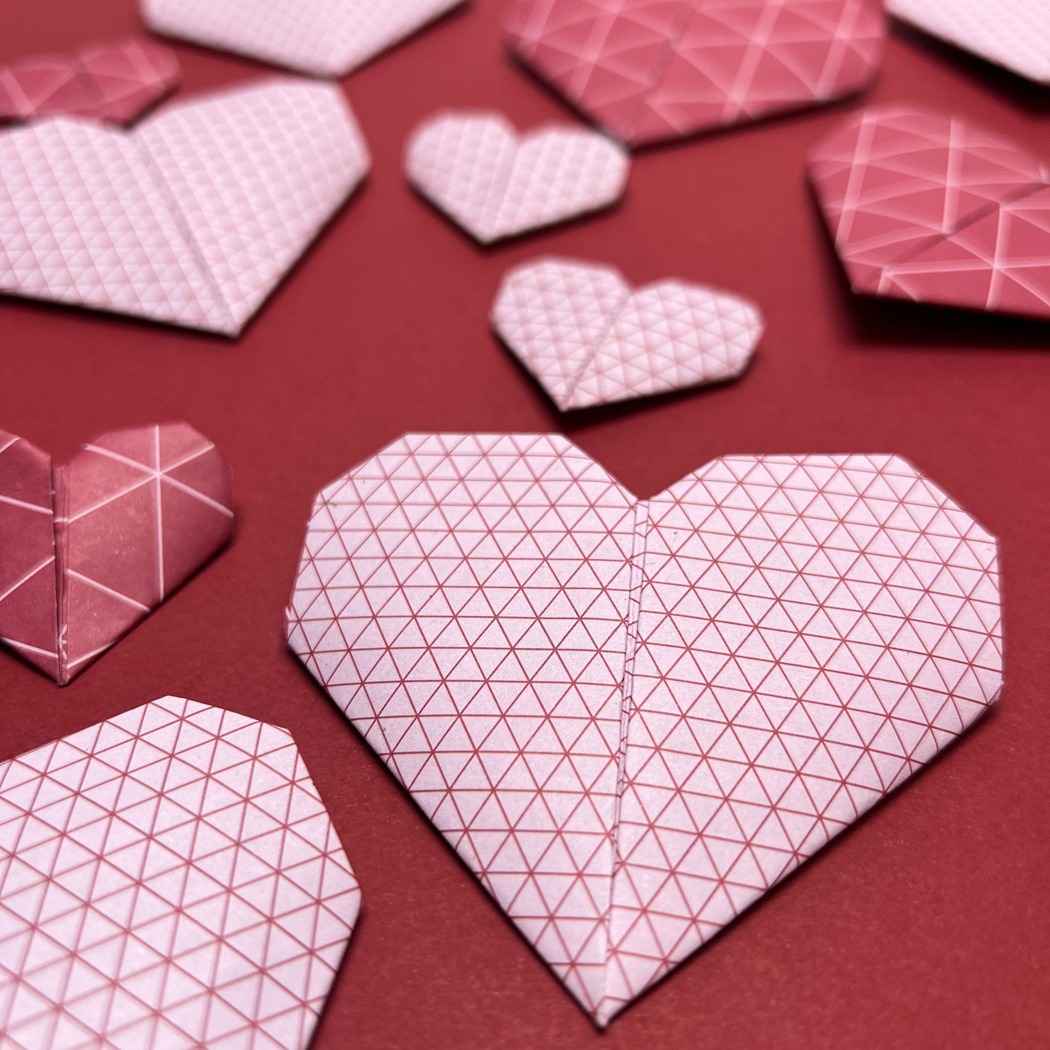 Origami paper "triangles"