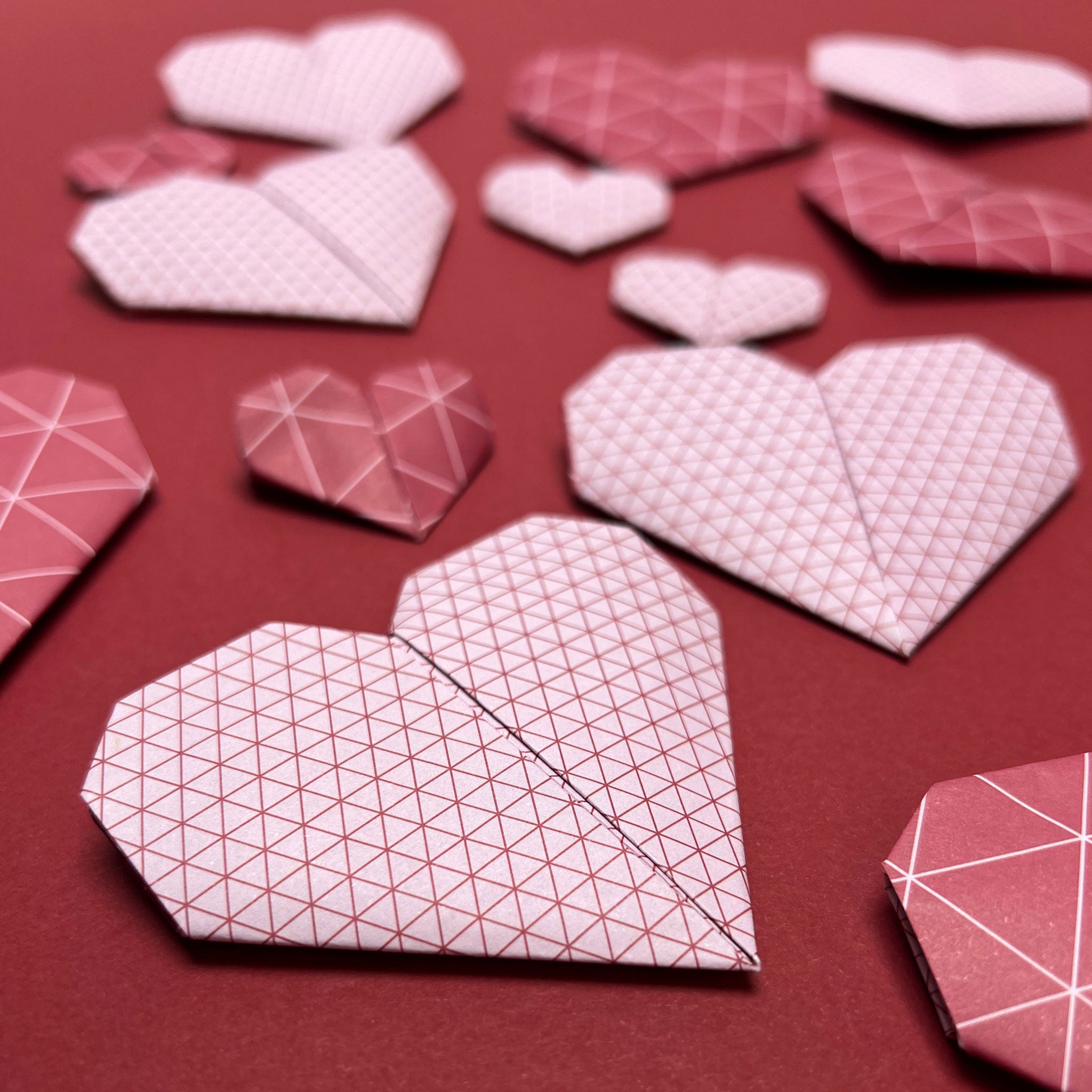 Origami paper "triangles"