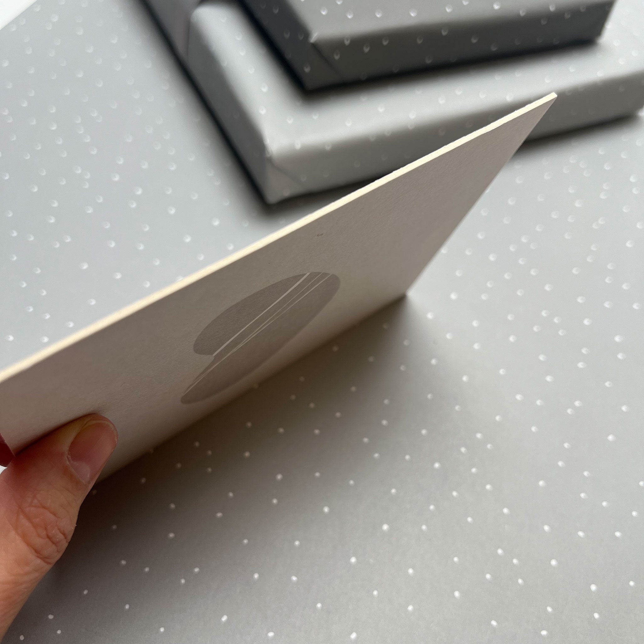 Postkarte Herz "Kieselherz"