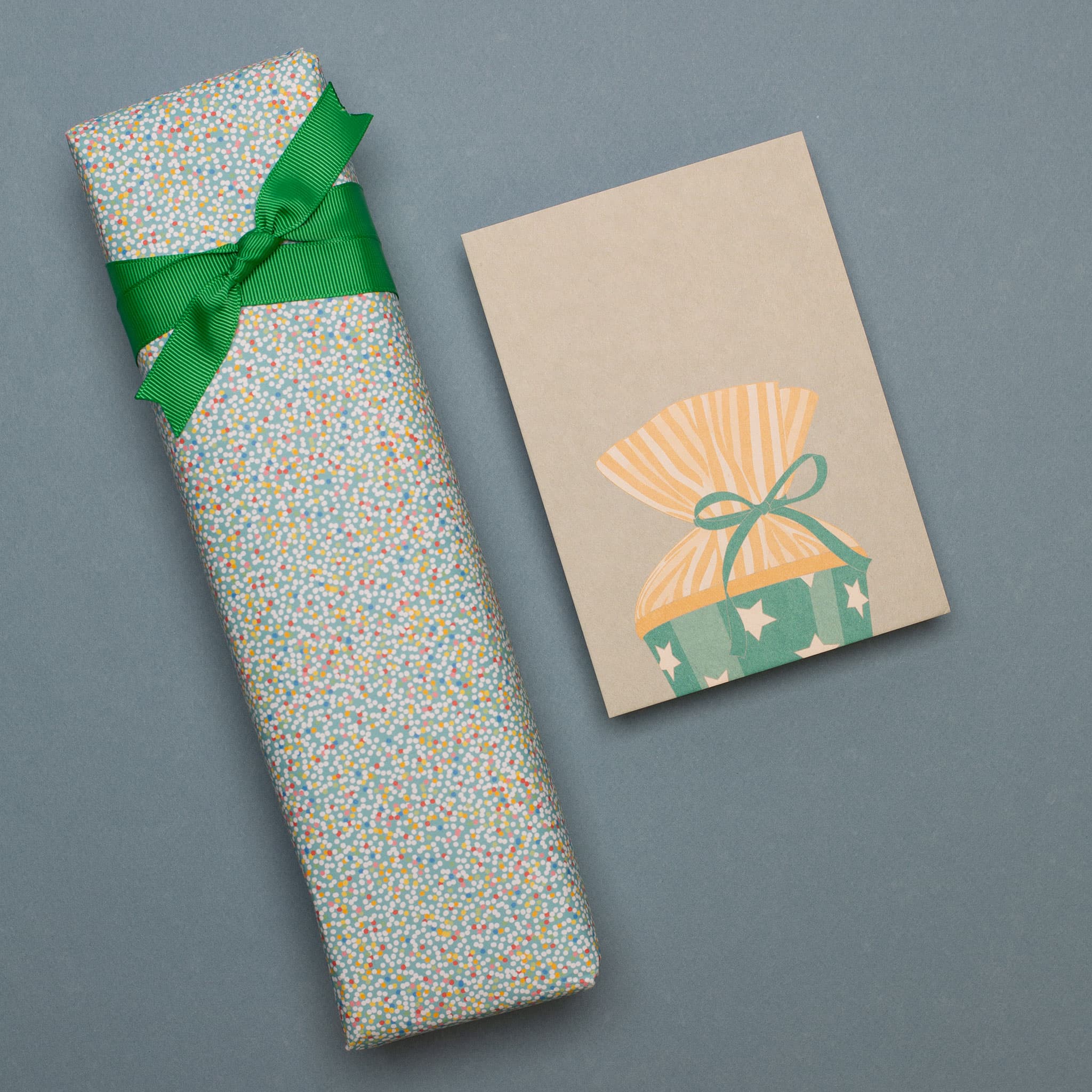 Postcard "School cone"