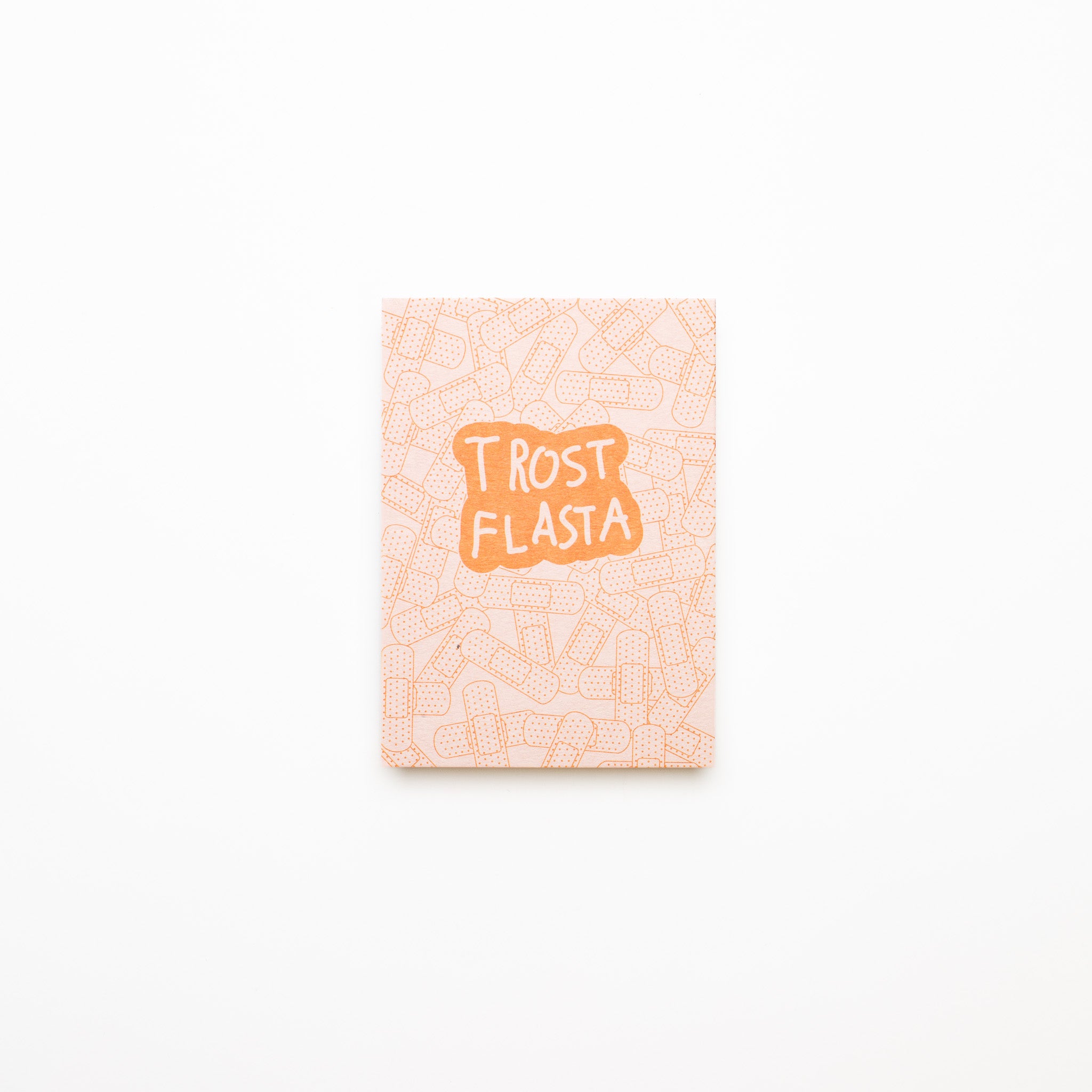 Postkarte  "Trost Flasta"