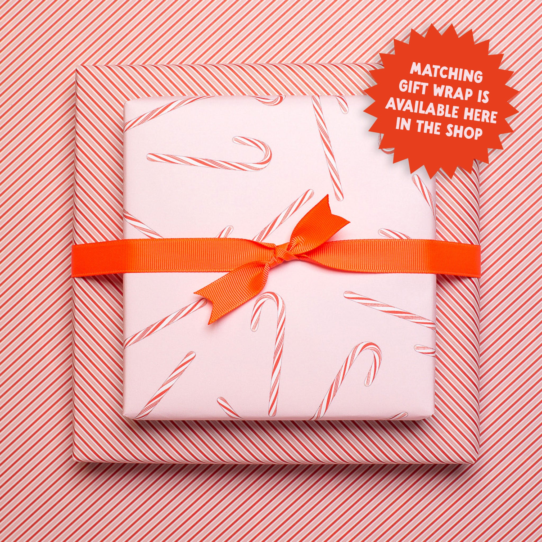 Geschenkband Neon Orange - 16mm x 5m