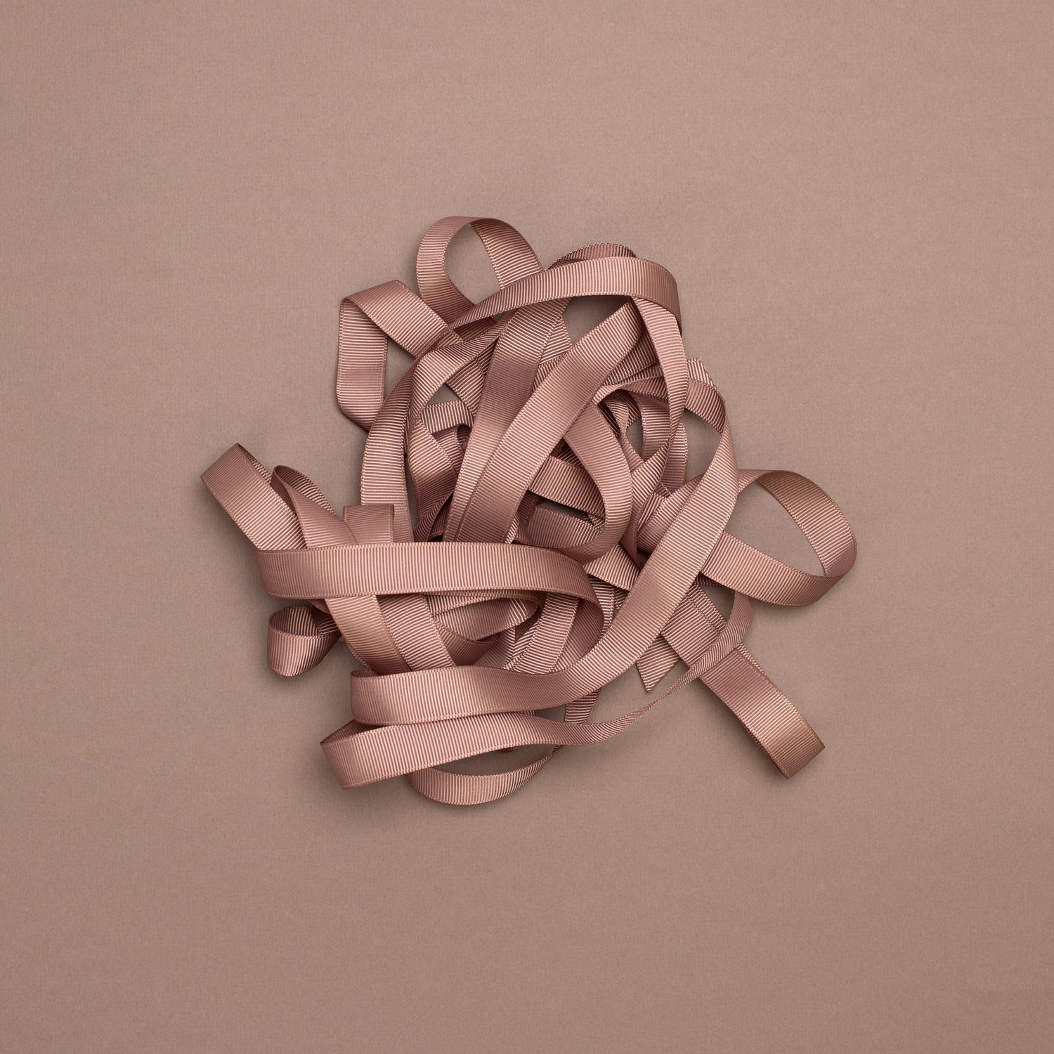 Geschenkband Taupe - 16mm x 5m