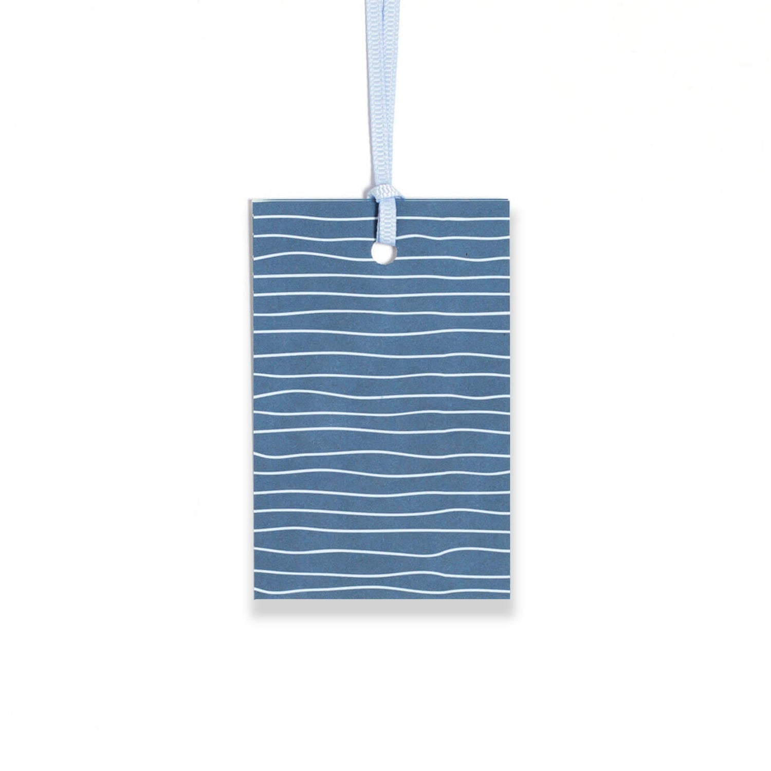 Geschenkanhänger "Wasser" - 5er Set in blau mit farblich passendem Band - 100% Recyclingpapier von My Pretty Circus | GT-WAT007-PT