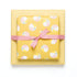 Geschenkpapier "Wasserbälle" & Chevronmuster in gelb - doppelseitig bedruckt auf 100% Recyclingpapier  von My Pretty Circus | RW-BEA1926-MU