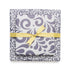 Geschenkpapier "Bembel" in grau und blauem Bembelmuster - doppelseitig bedruckt auf 100% Recyclingpapier  von My Pretty Circus | RW-BEM2243-BL