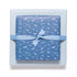 Geschenkpapier "Vögel" mit weißen Möwen vor blau - doppelseitig bedruckt auf 100% Recyclingpapier  von My Pretty Circus | RW-BIR1602-PT