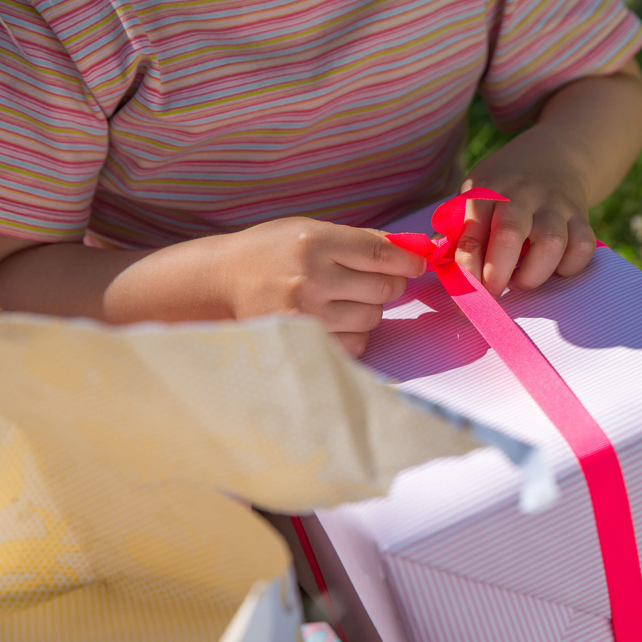 Geschenkband Neon Pink: 16mm Rips- Schleifenband | My Pretty Circus |