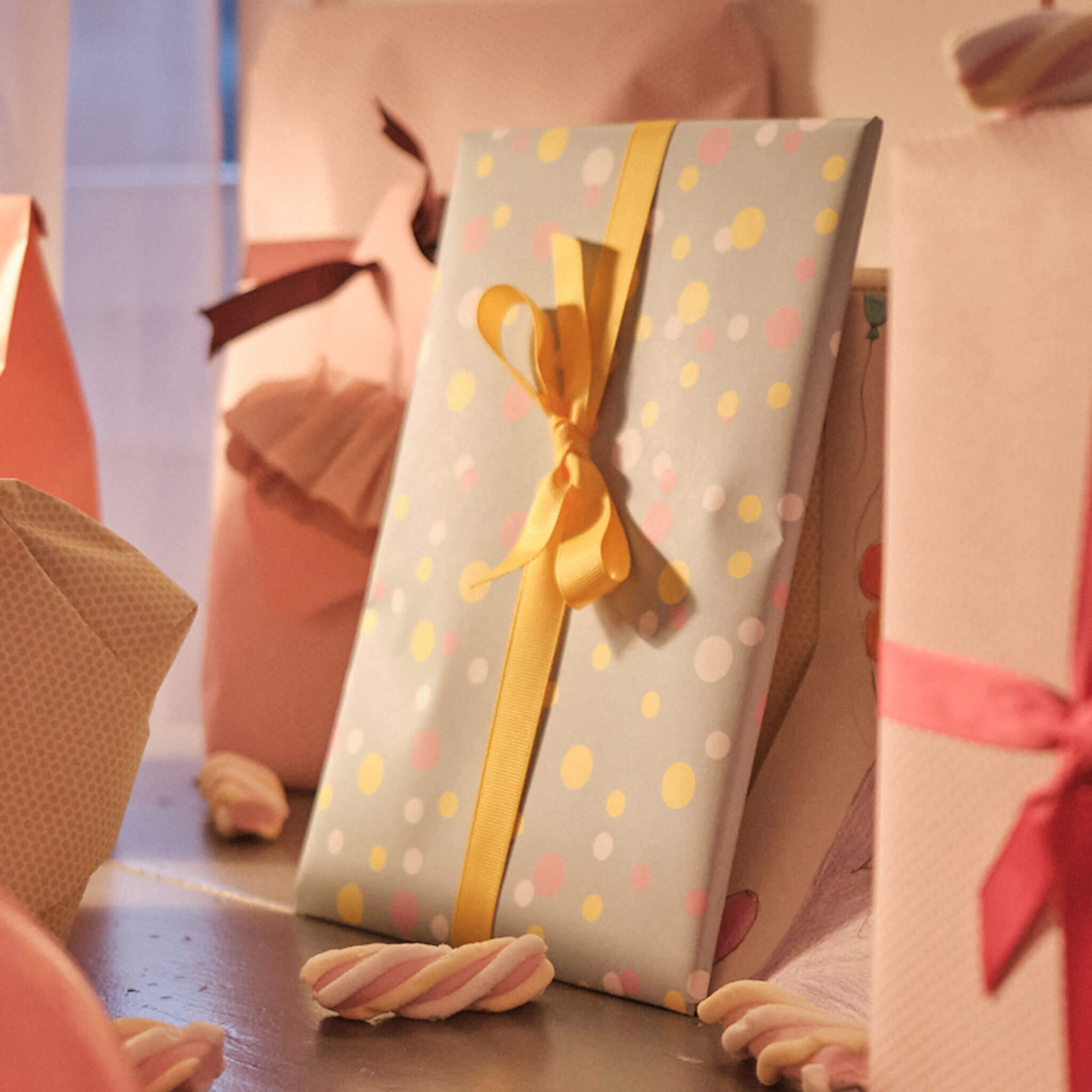 Sonnengelbes Geschenkband: 16mm Rips- Schleifenband | My Pretty Circus |