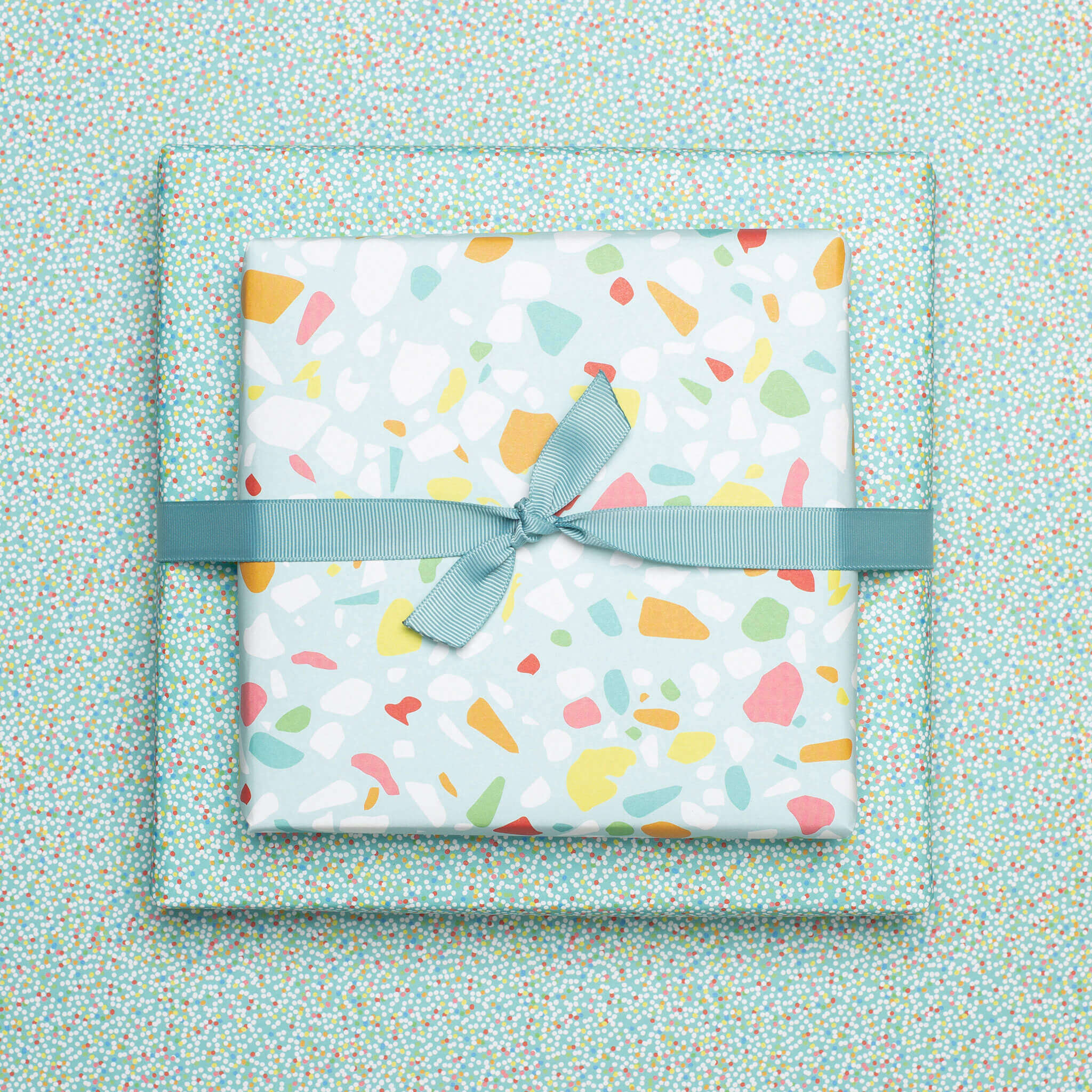 Geschenkband Rauchmint: 16mm Rips- Schleifenband | My Pretty Circus |