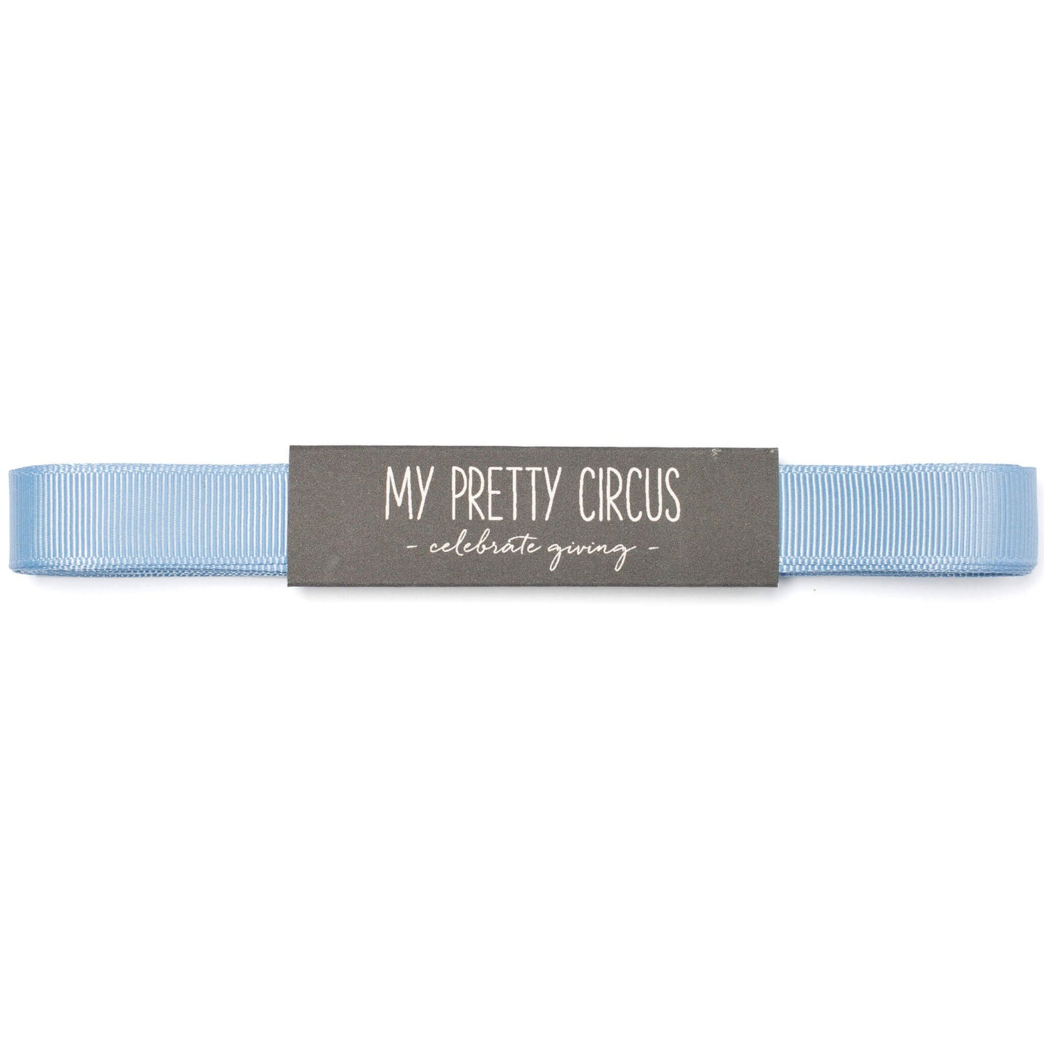 Mittelblaues Geschenkband: 16mm Rips- Schleifenband | My Pretty Circus | RB-16G1619-CF