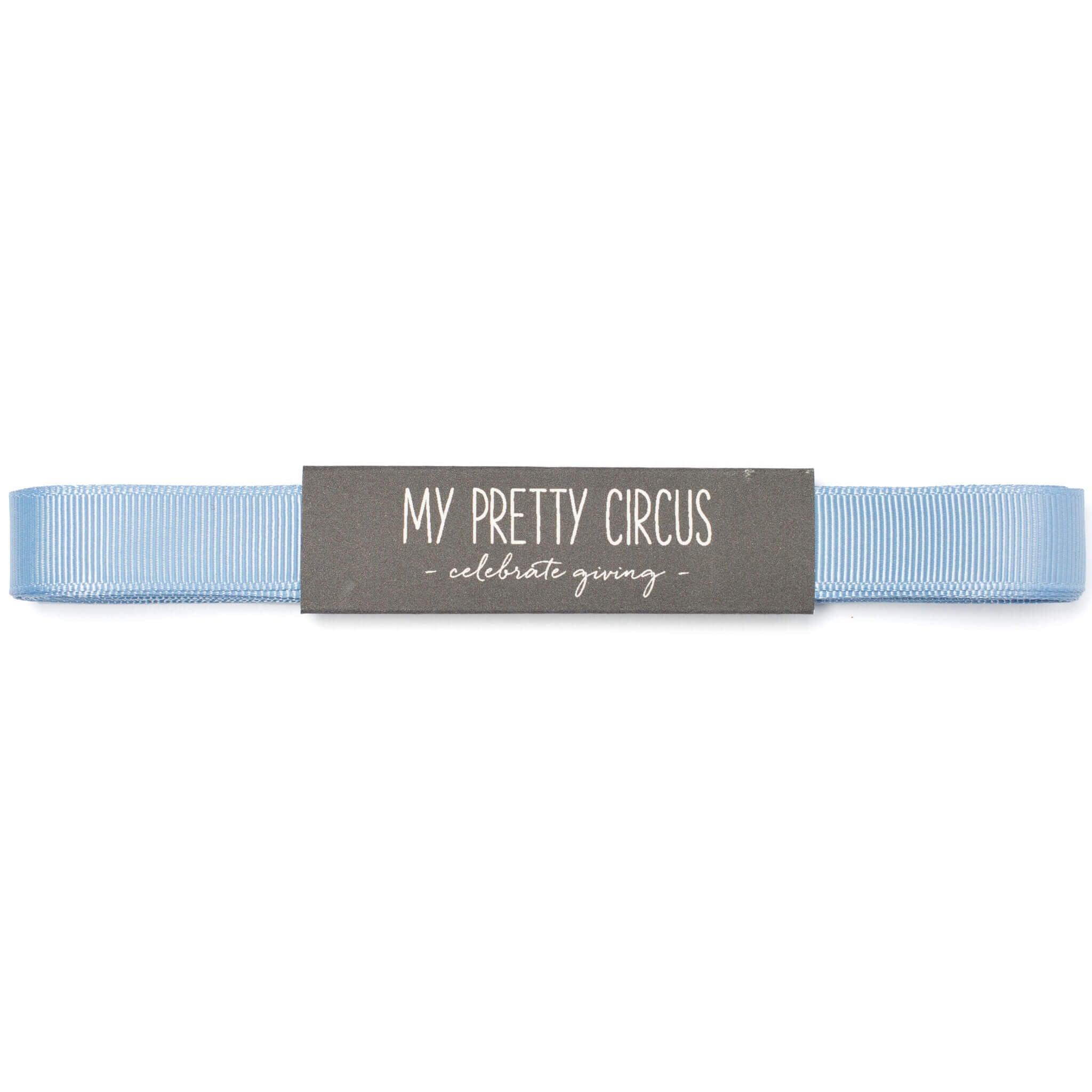 Mittelblaues Geschenkband: 16mm Rips- Schleifenband | My Pretty Circus | RB-16G1619-CF