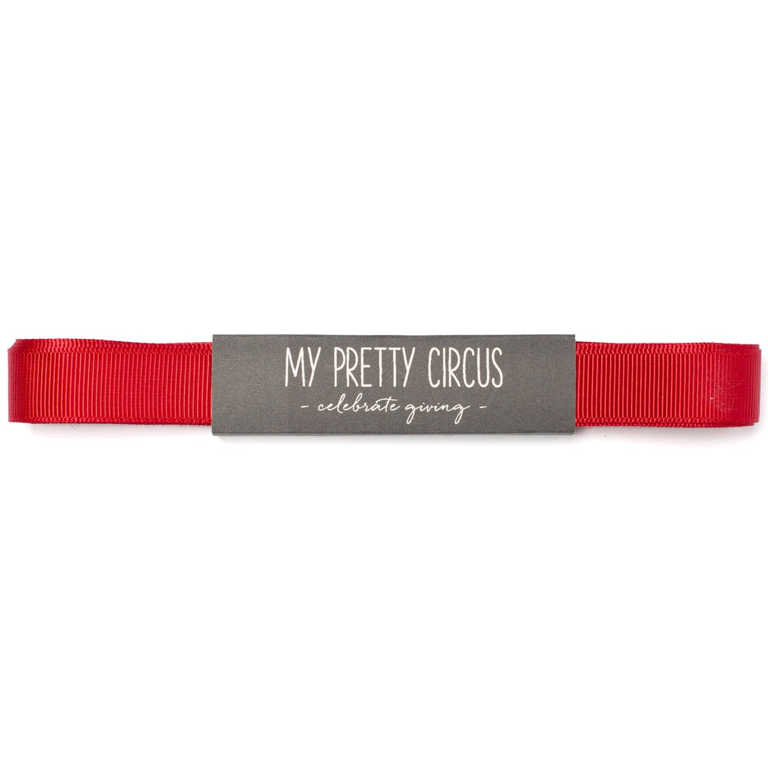 Dunkelrotes Geschenkband: 16mm Rips- Schleifenband | My Pretty Circus | RB-16G1823-DR