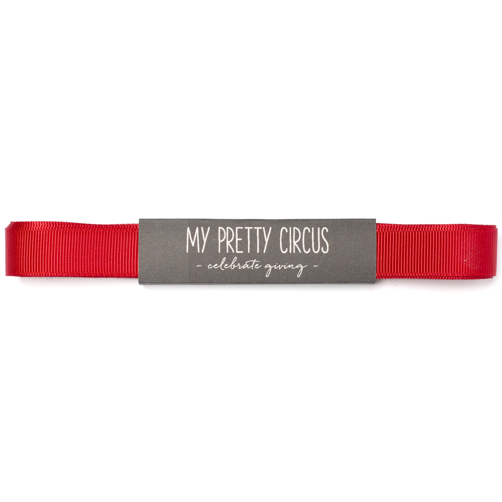 Dunkelrotes Geschenkband: 16mm Rips- Schleifenband | My Pretty Circus | RB-16G1823-DR