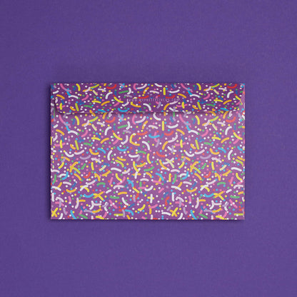 Briefumschläge "Streusel" - Set mit 8 Kuverts in DIN C6