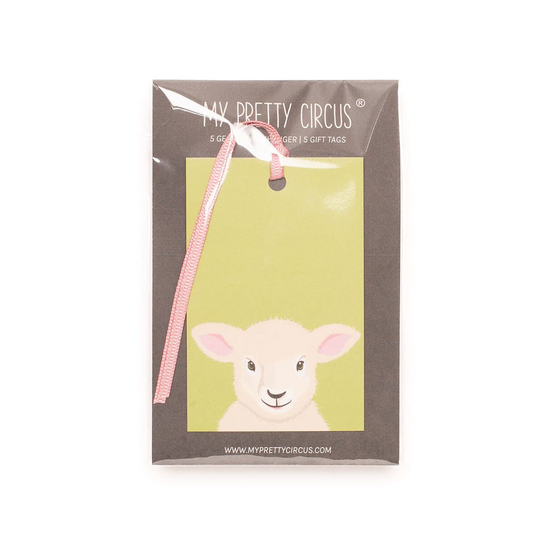 Gift tags &quot;Lamb&quot; - set of 5