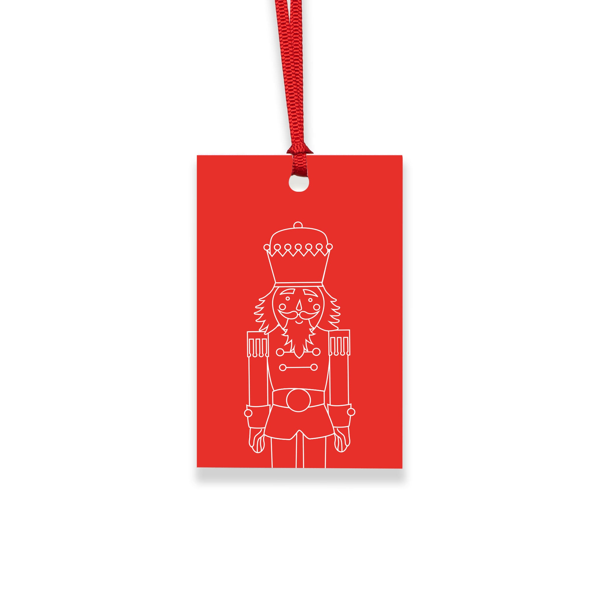 Geschenkanhänger &quot;Nussknacker&quot; - 5er Set