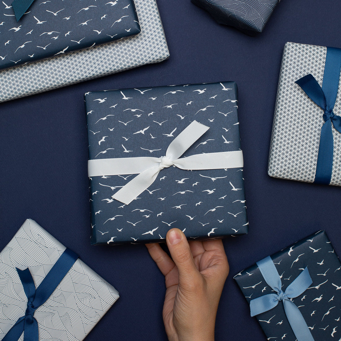Geschenkpapier "Möwen"