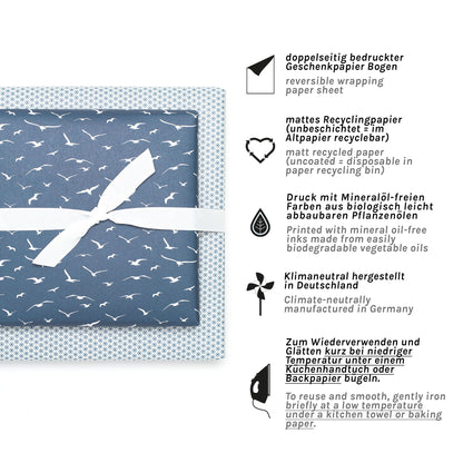 Geschenkpapier "Möwen"