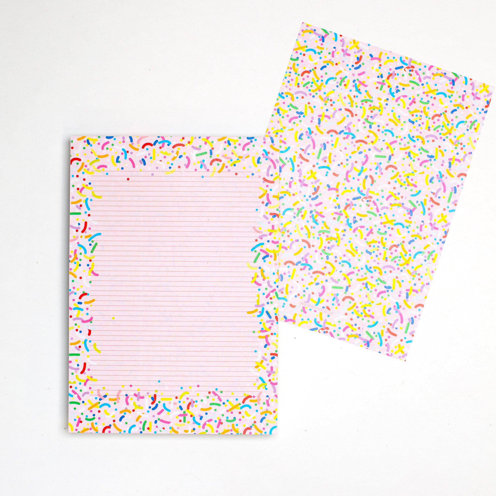 Briefpapier "Streusel" - 25 Blatt in DIN A5 und 10 Kuverts DIN C6