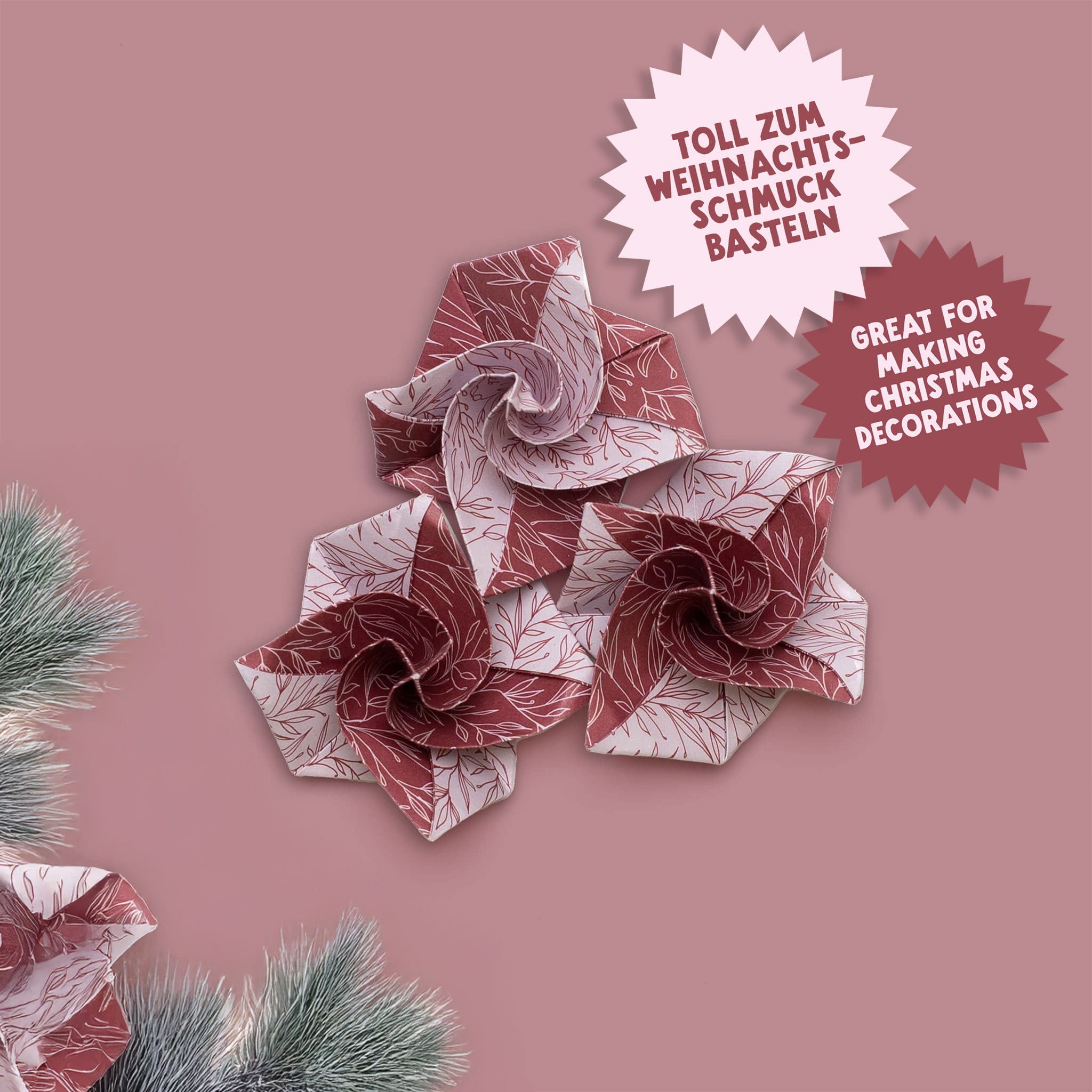 Origamipapier &quot;Pflanzen&quot;