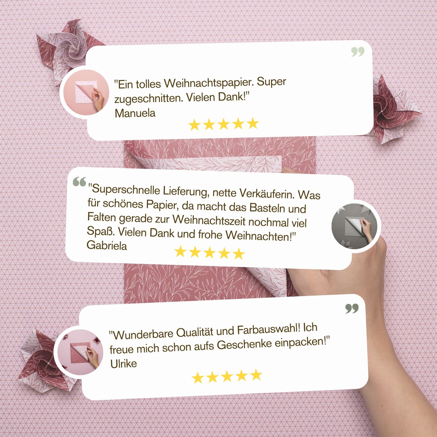 Origamipapier &quot;Pflanzen&quot;