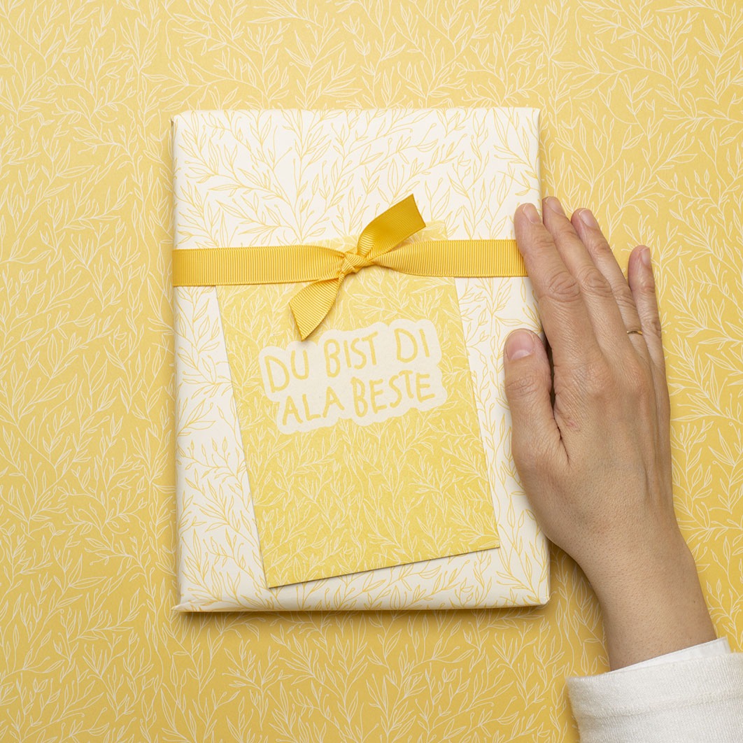 Postkarte Pflanzen "Du Bist Di Ala Beste"