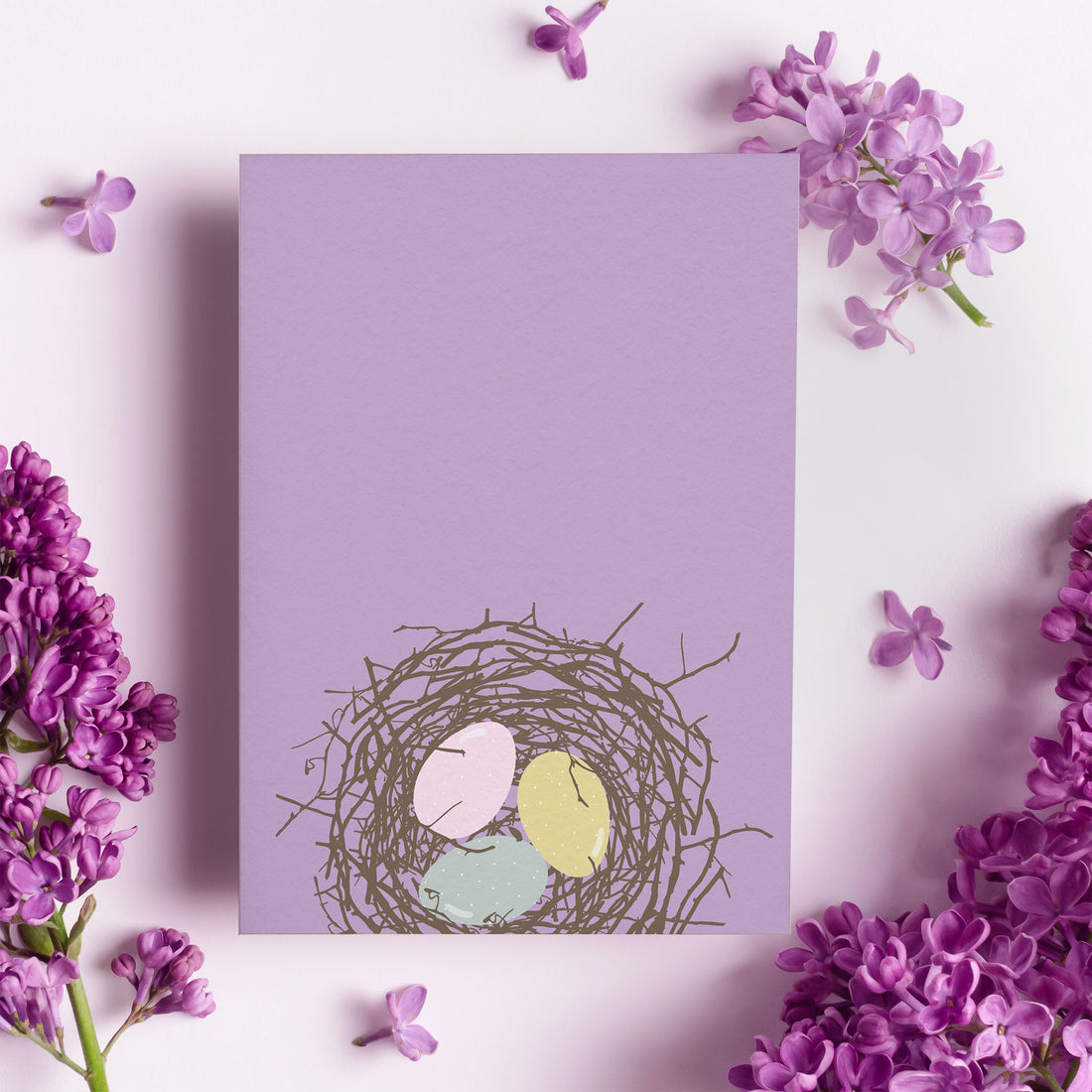 Postkarte Osternest
