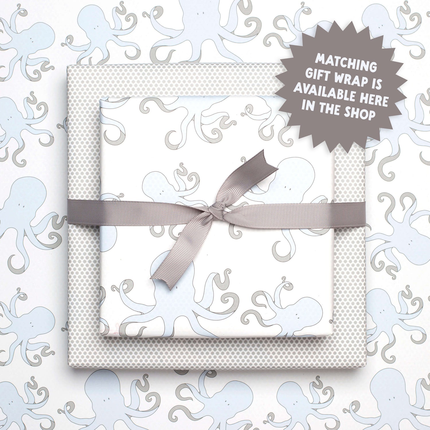 Geschenkband Hellgrau - 16mm x 5m