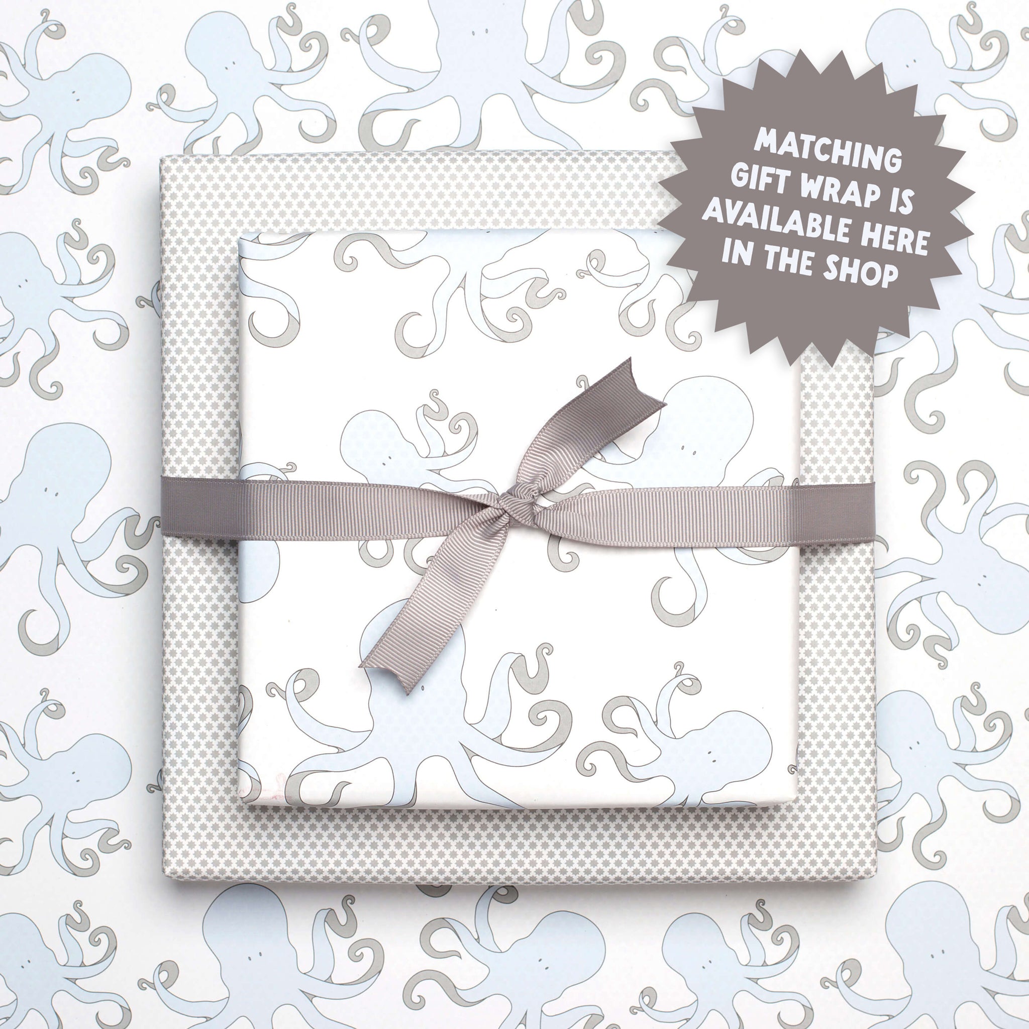 Geschenkband Hellgrau - 16mm x 5m