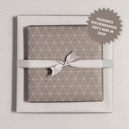 Geschenkband Hellgrau - 16mm x 5m