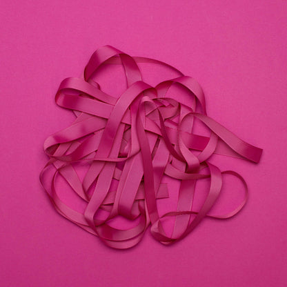 Gift ribbon raspberry red - 16mm x 5m