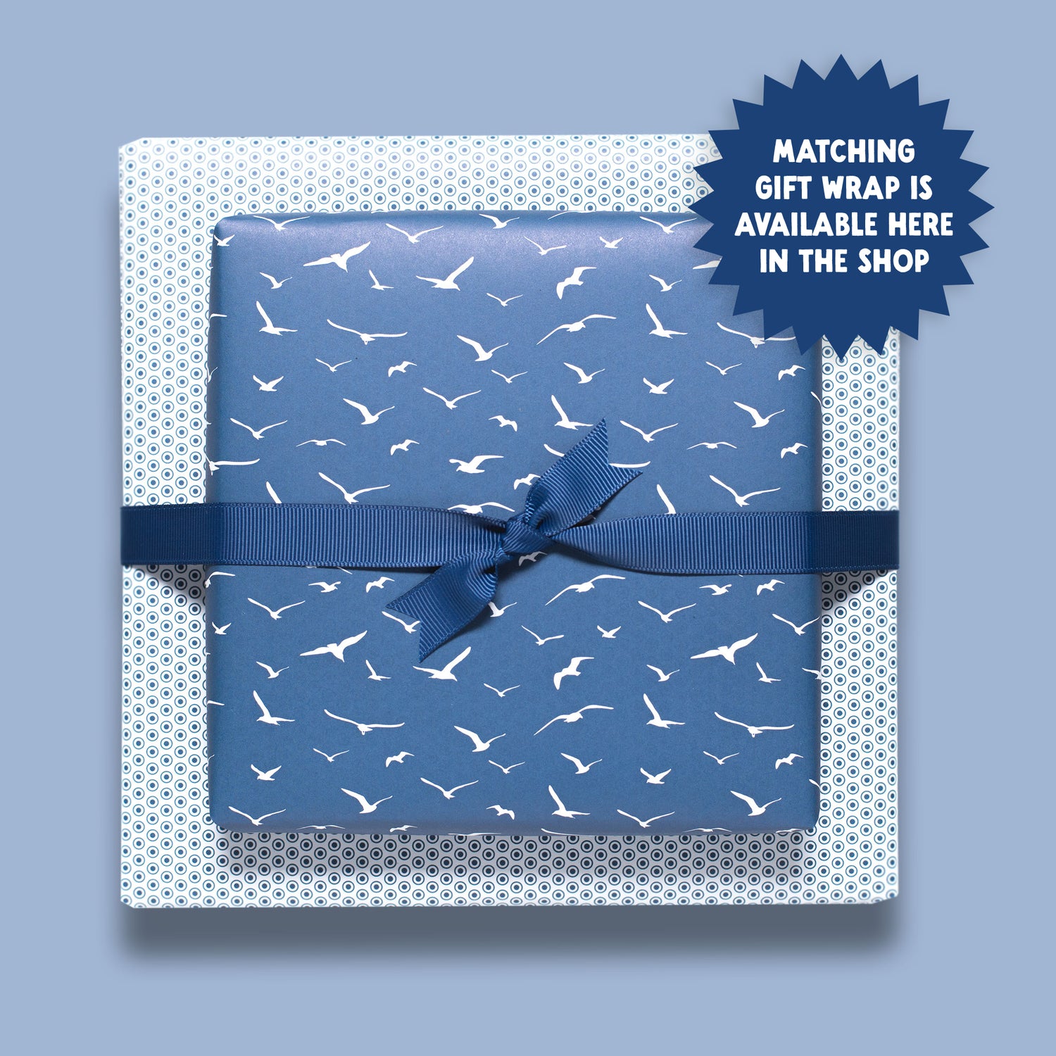 Geschenkband Dunkelblau - 16mm x 5m