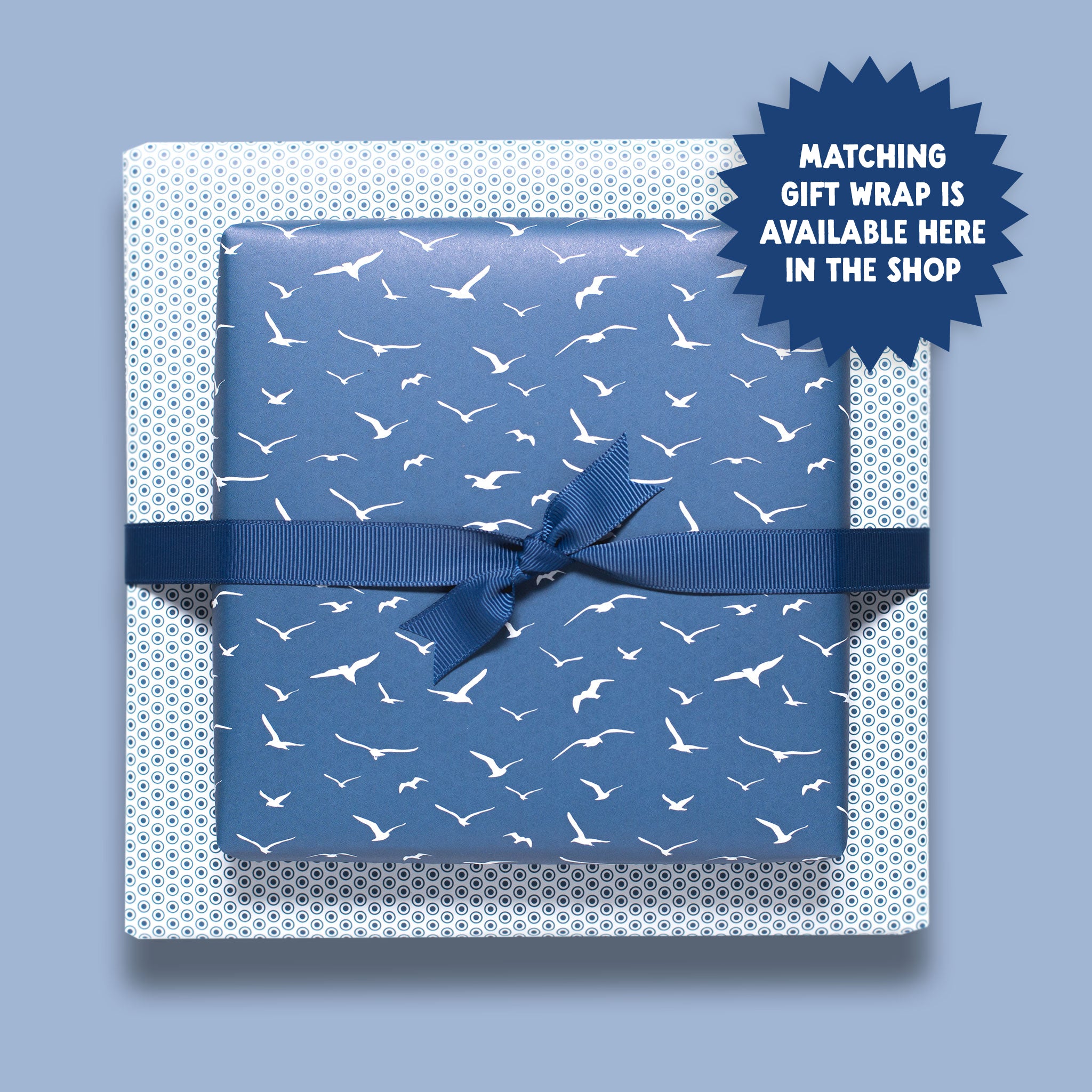 Geschenkband Dunkelblau - 16mm x 5m