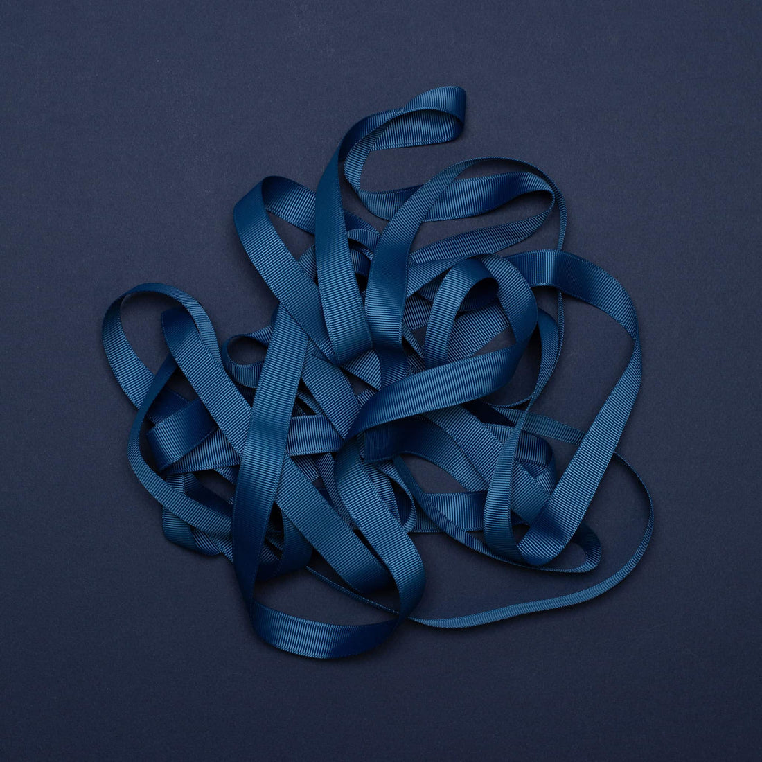 Gift ribbon dark blue - 16mm x 5m