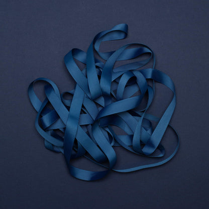 Gift ribbon dark blue - 16mm x 5m