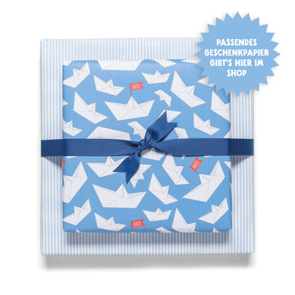 Geschenkband Dunkelblau - 16mm x 5m