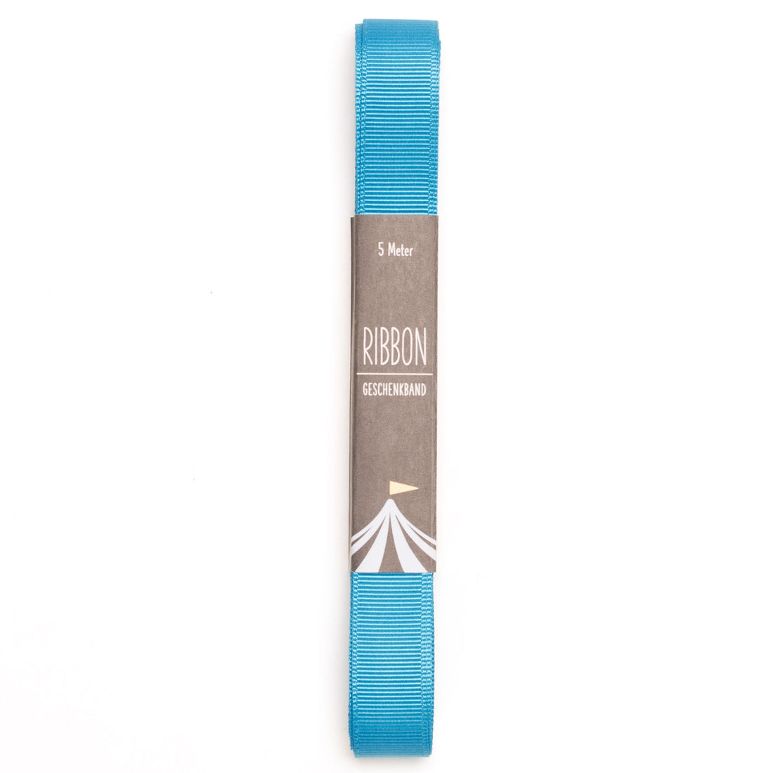 Geschenkband Türkisblau - 16mm x 5m