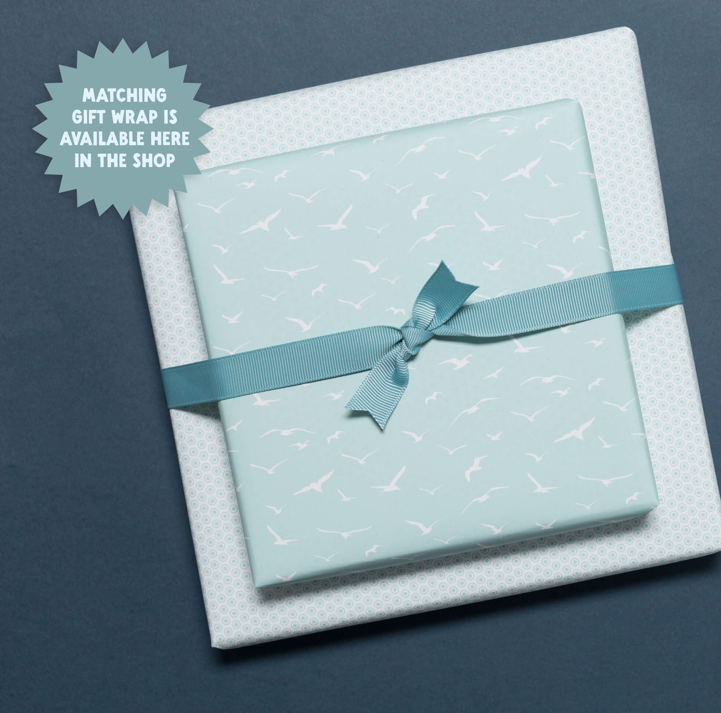 Geschenkband Rauchmint - 16mm x 5m